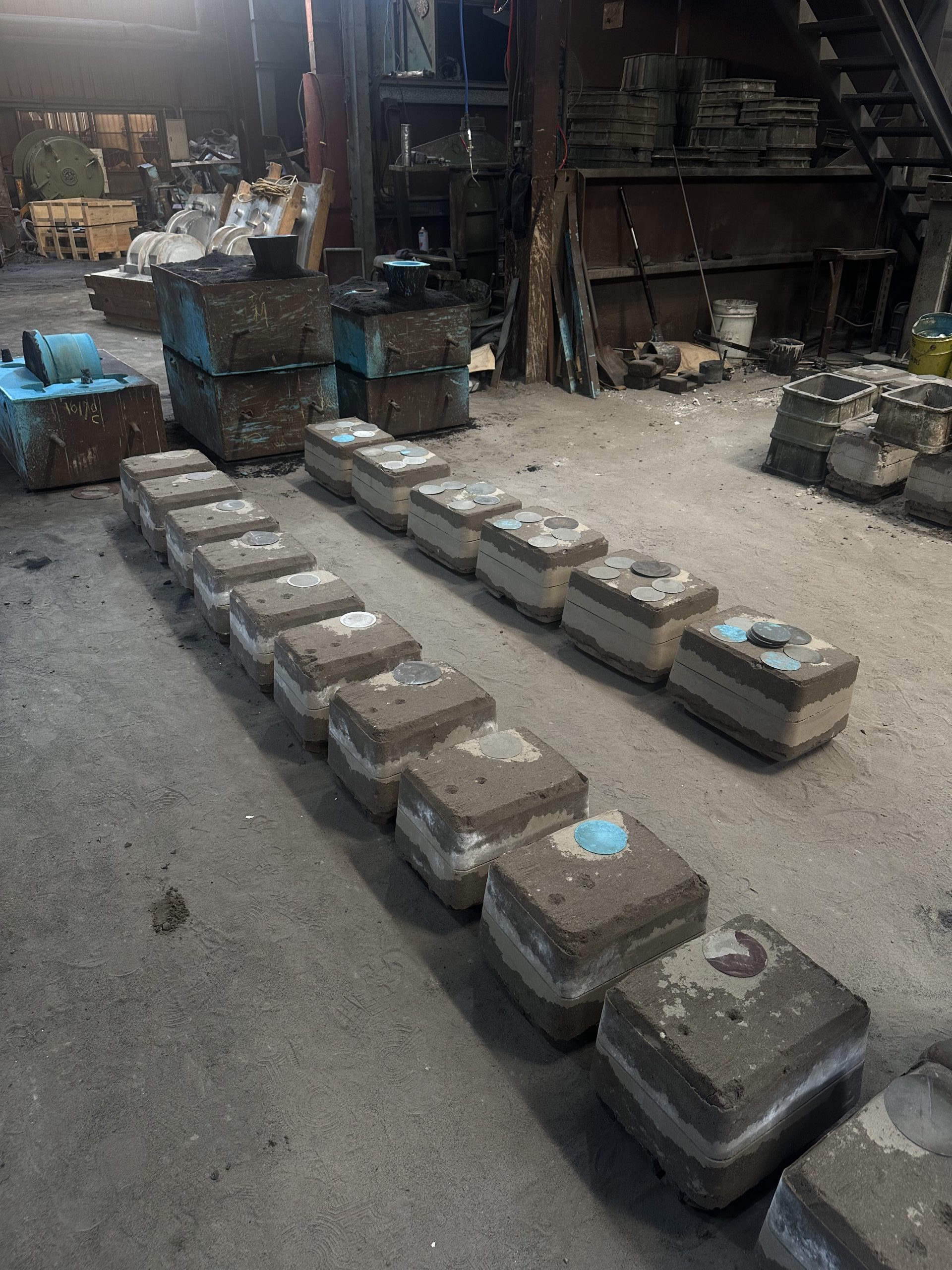 Equipment Sand Molds